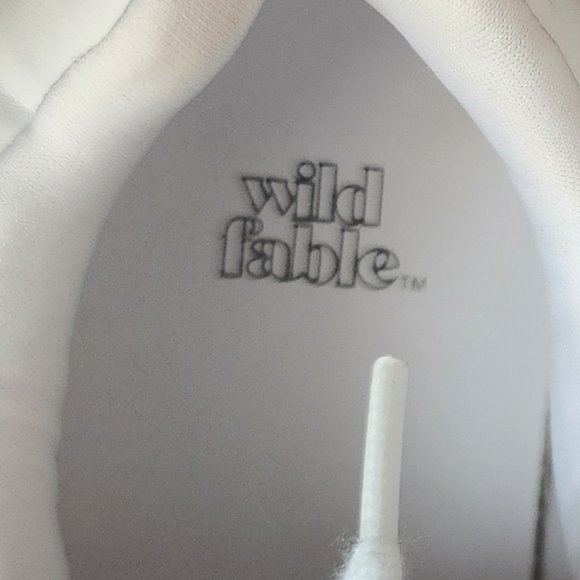 Wild Fable White Platform Sneakers Size 7.5 - Picture 13 of 16